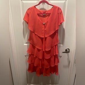 PERFECT FOR THE HOLIDAYS!!!!Gorgeous Tiered Cocktail Dress